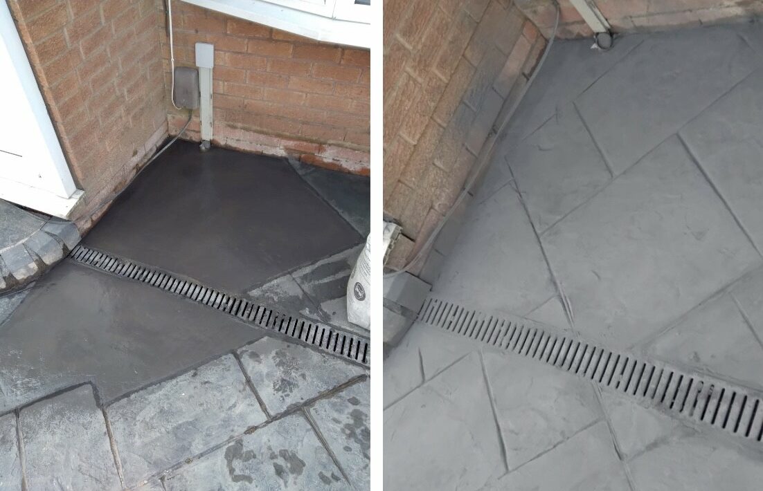 Concrete Imprint & Resin Reinstatement Patchwork 
