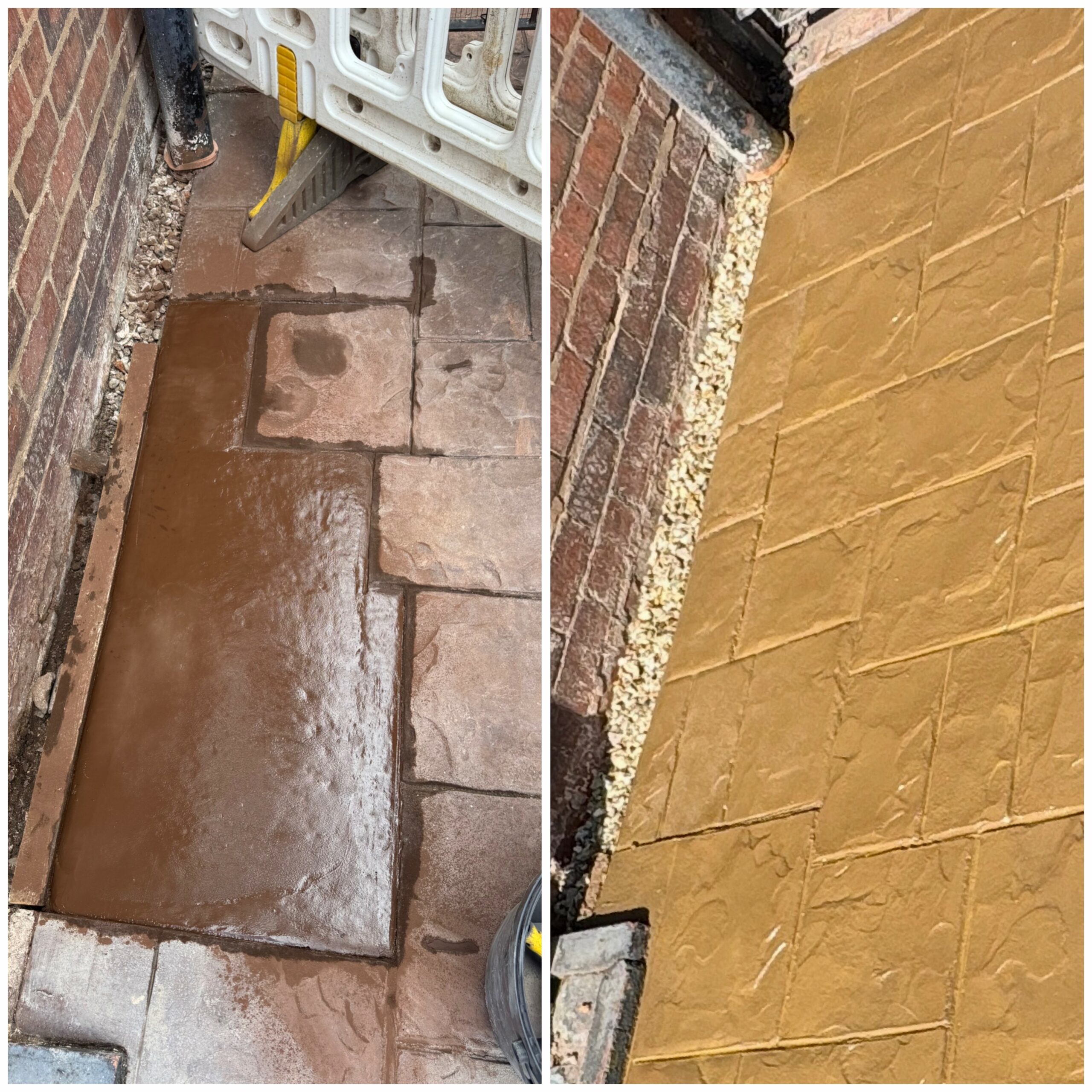 Concrete Imprint & Resin Reinstatement Patchwork 